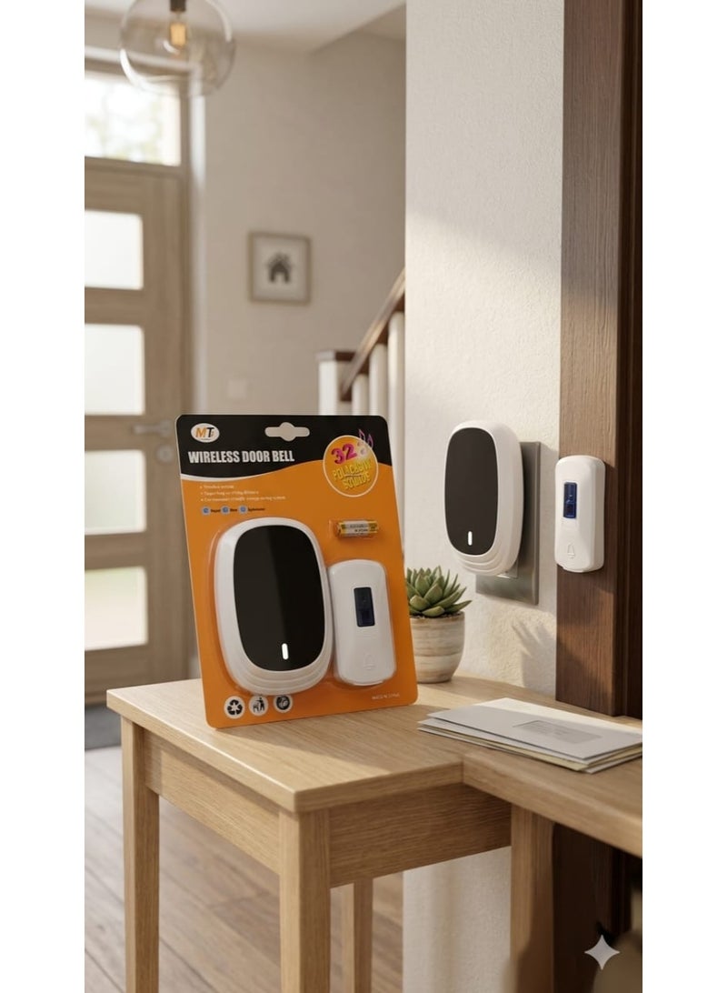 MT Wireless Doorbell for Home - Battery Operated - Image 3