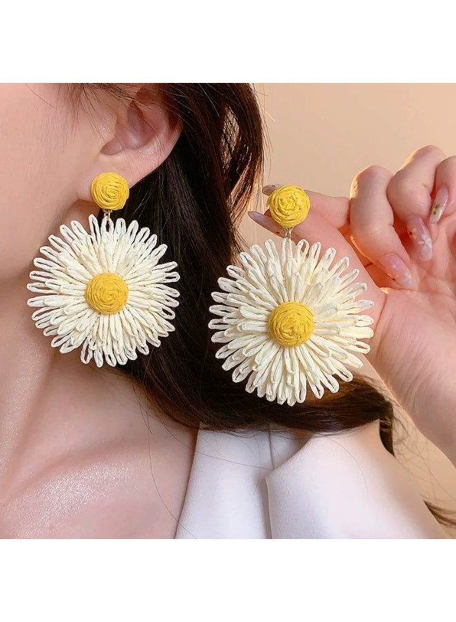 GELESE Ladies' daisy earrings - Image 1