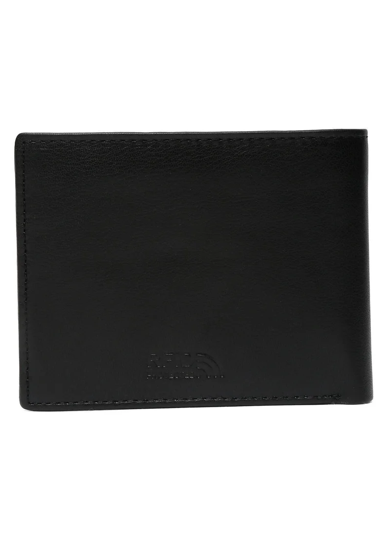 Teakwood black Teakwood Genuine Leather Bi-Fold Wallet for Men | Black Slim RFID Protected Wallet | 6 Card Slots, 2 Cash Compartments | Lightweight Durable Design | Premium Pocket Wallet for Daily Use & Travel for Men | Best Price UAE