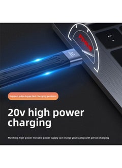 Generic TYPE-C Data Line USB3.2Gen2 Male Turnkey Extended Short Line OTG High-speed Transmission U Disk Converter Charging-Color:Type-C Revolution Type-C Mother -40Gbps-Length:13cm  - Image 3
