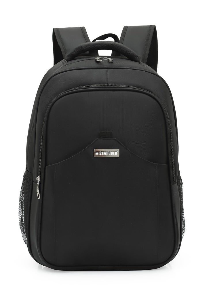 Stargold Polyester Light Weight Unisex 18 Inch Backpack with Laptop Compartment Casual Hiking Travel Bag for Business College School Students  - Image 1