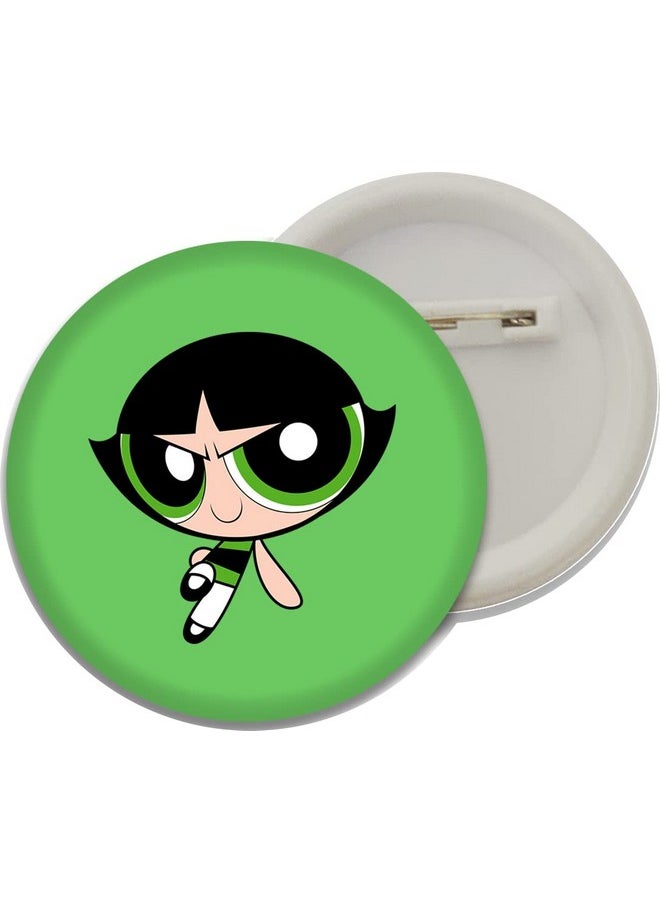 D2c D2C Powerpuff Girls | Animated Design of Cartoons Button Pin Badges for Kids and Girls Bags and Bag packs and Decorative Accessories (Pack of 5) (Multicolour)  - Image 5