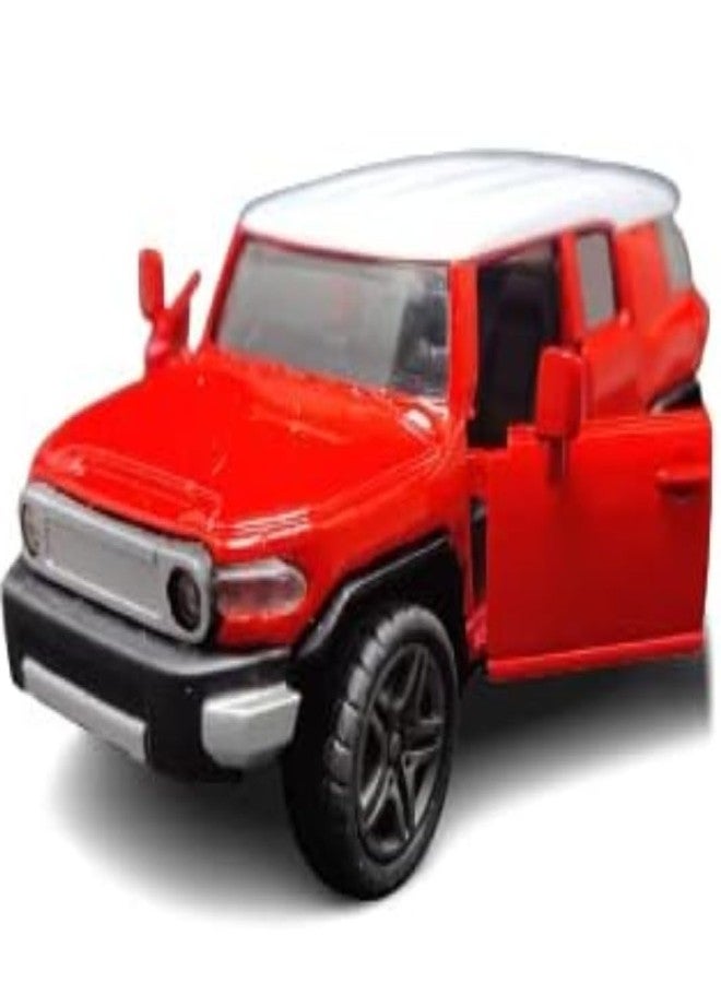 RUHANI Metal Car for-Kids Pull Back Die-cast with Openable Doors (Colour As Per Stock) Pack of 1 - Image 2