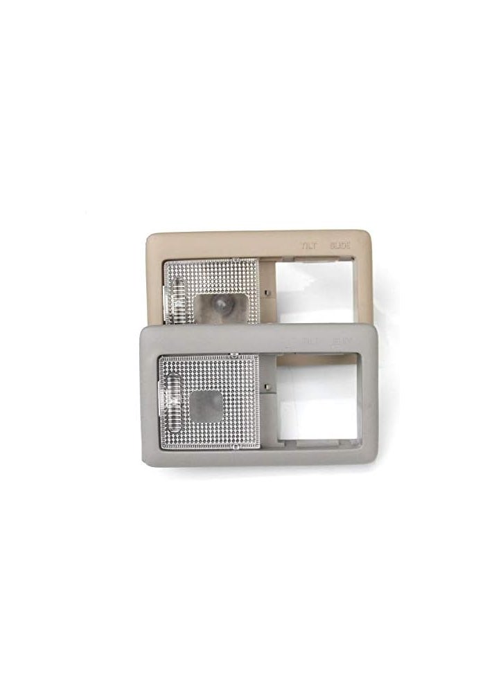 Wivplex Beige Gray Car Interior Roof Dome Lamp - Image 3