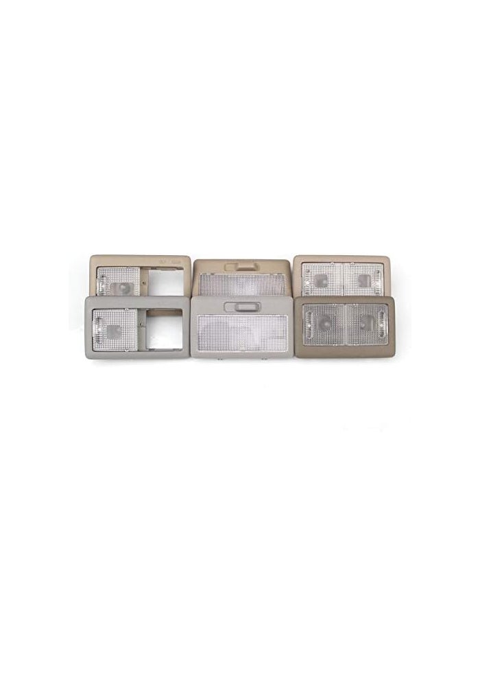 Wivplex Beige Gray Car Interior Roof Dome Lamp - Image 2