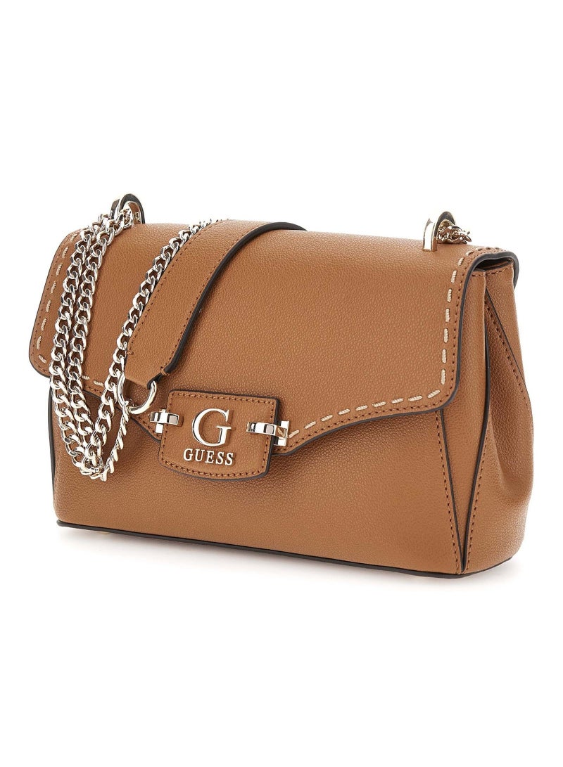 جس حقيبة نسائية قابلة للتحويل من Guess- بني - Image 2