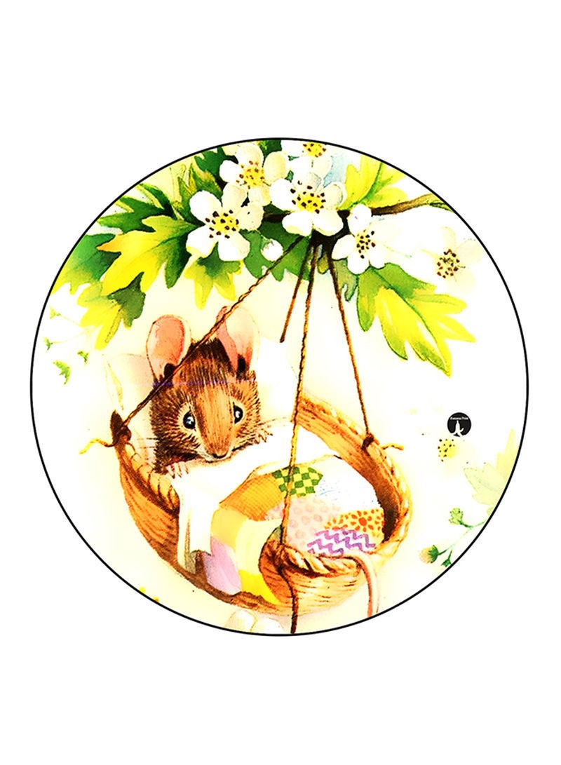 Mouse Printed Mouse Pad Multicolour