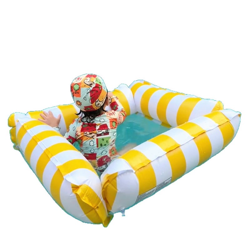 4-Tube Inflatable Floating Lounge for Kids & Adults - Image 5