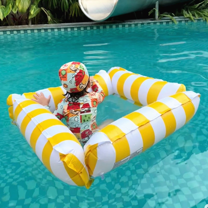 4-Tube Inflatable Floating Lounge for Kids & Adults - Image 2