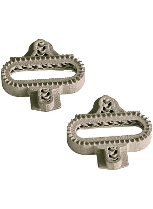 SILCA SILCA 3D Printed Ti Cleat kit  Shimano SPD Pedals  1 Pair with Titanium Screws and Plates  - Image 2