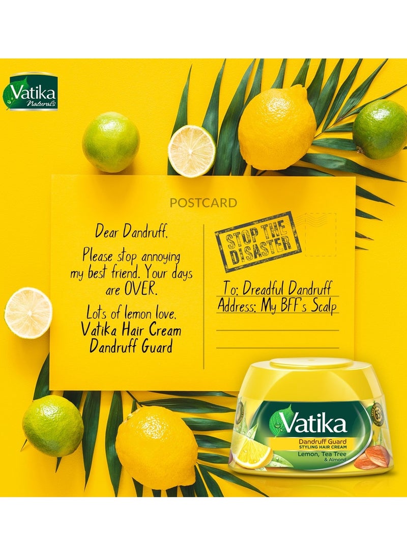 فاتيكا كريم تصفيف الشعر فاتيكا ناتشورالز للحماية من القشرة بشجرة الشاي والليمون 190 مل - Image 2