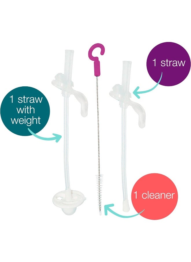 b.box b.box Sippy Cup Replacement Straw Pack  - Image 5