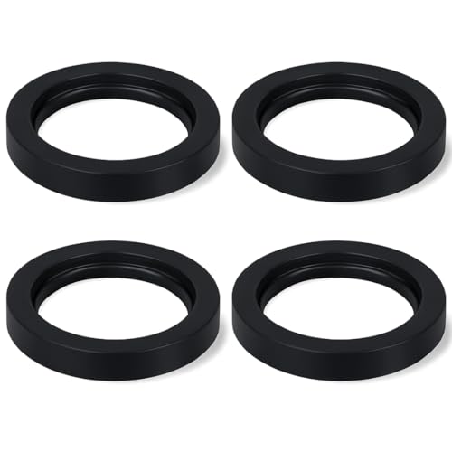 Mr. Yellow Cap Mr Yellow Cap 4pcs Universal Gas Can Spout Gaskets Gas Can Gaskets For 5 Gallon Plastic Gas Cans ORing Gas Rubber Fuel Can Seals Replacement Compatible with Wedco Scepter Midwest More - Image 1