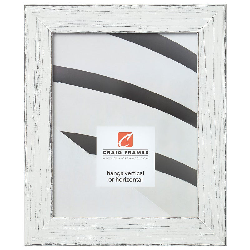 Craig Frames Jasper Picture Frame 16 x 24 Inch Country Marshmallow White