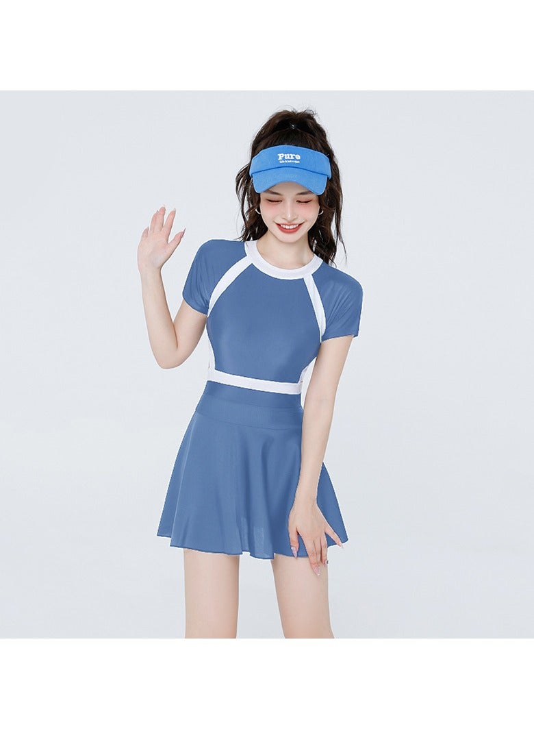 KUYING New Jumpsuit Triangle Pants Set Swimsuit - Image 1