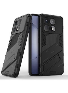 Case Compatible with Xiaomi 14T Pro 2024, 2-in-1 TPU+PC Dual Layer Combo Shockproof Ultra-Thin Protective Phone Back Cover with Kickstand