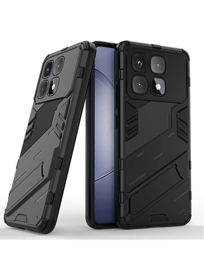 Generic - Case Compatible with Xiaomi 14T Pro 2024, 2-in-1 TPU+PC Dual Layer Combo Shockproof Ultra-Thin Protective Phone Back Cover with Kickstand - Image 1