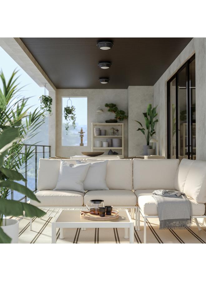 إيروريكس وسادة ظهر خارجية، بيج، 62×44 سم - Image 3