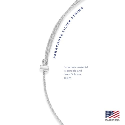 NAZ COLLECTION Evil Eye Bracelet Red String Kabbalah Protection Handmade Adjustable Bracelet For Women Men, ADULT Bracelets (Silver white) - Image 3