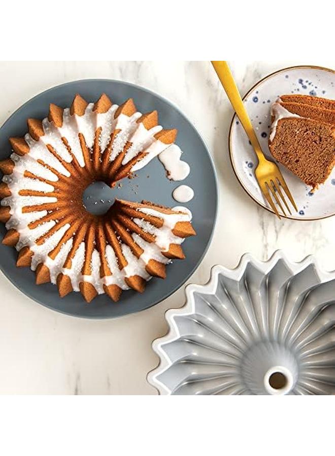 نورديك وير مقلاة بوندت ذهبية لامعة مقاس واحد - Image 3