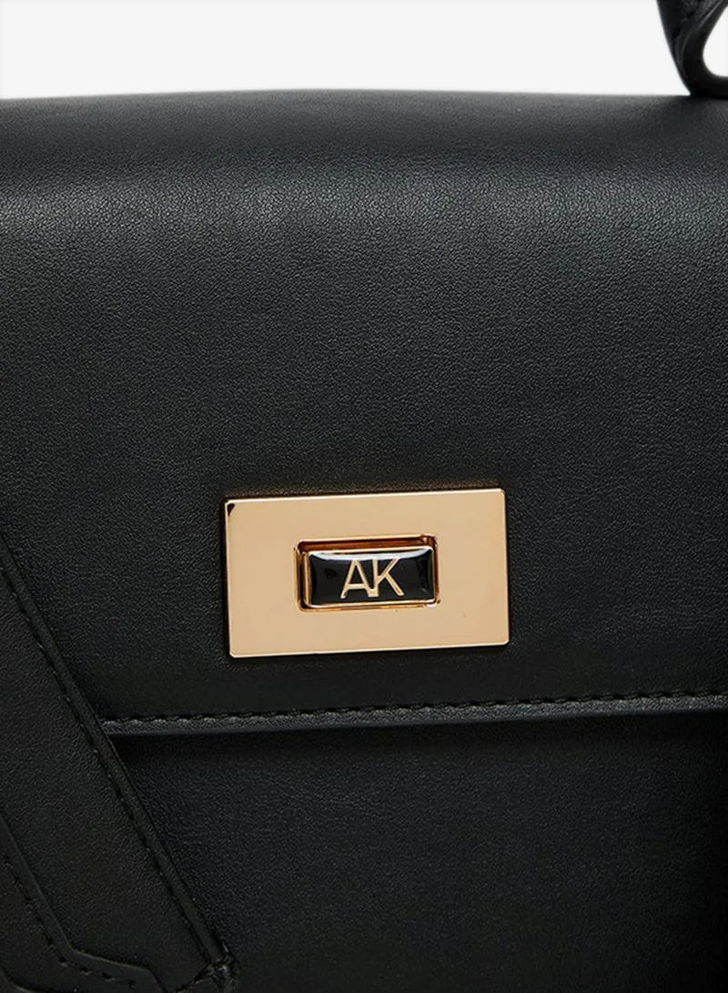 Anne Klein  Anne Klein Logo Metal Scarf Detail Top Handle Bag for Women | Best Price UAE