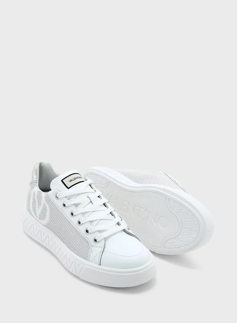 VALENTINO BY MARIO VALENTINO Lace Up Low Top Sneakers