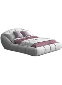 R2R FURNITURE Millenium Queen Size Standard Bed With Mattress 