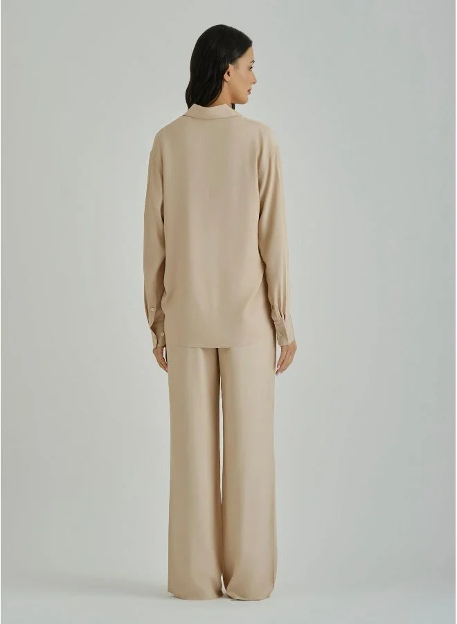 GANT  Gant Ramadan Collection  Women's Dry Sand Blouse for Women | Best Price UAE