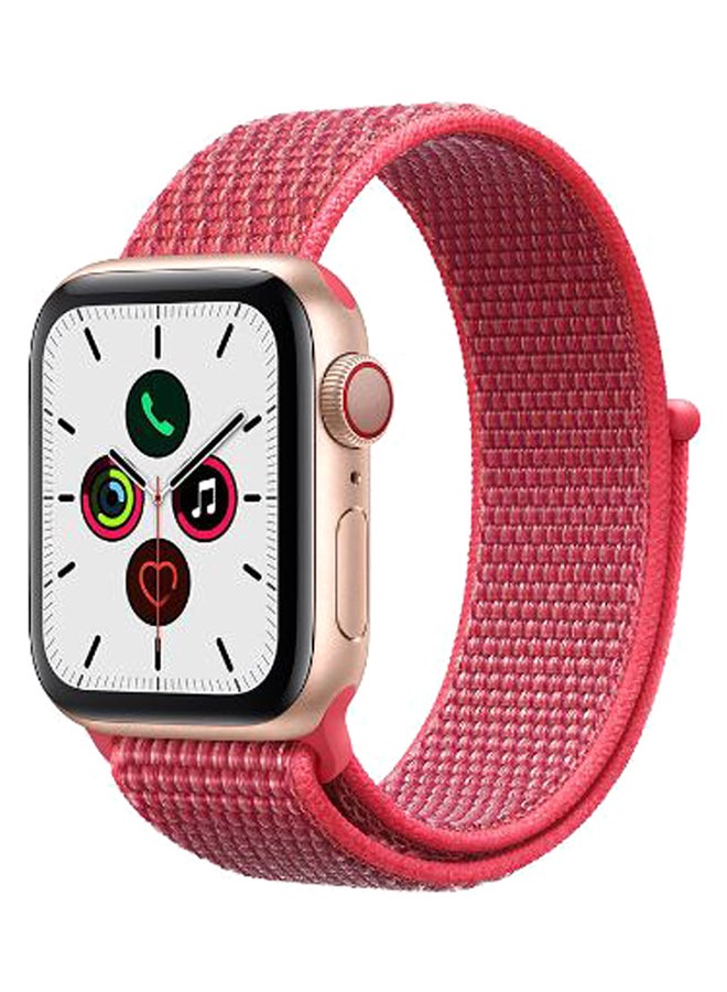Alyashmac Replacement Nylon Band For Apple Watch Series 5/4/3/2/1 Hibiscus Pink - Image 2