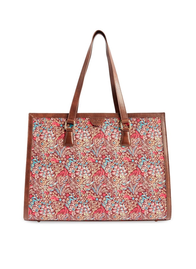 Chumbak Teal by Chumbak Rainforest Office Tote - Image 2