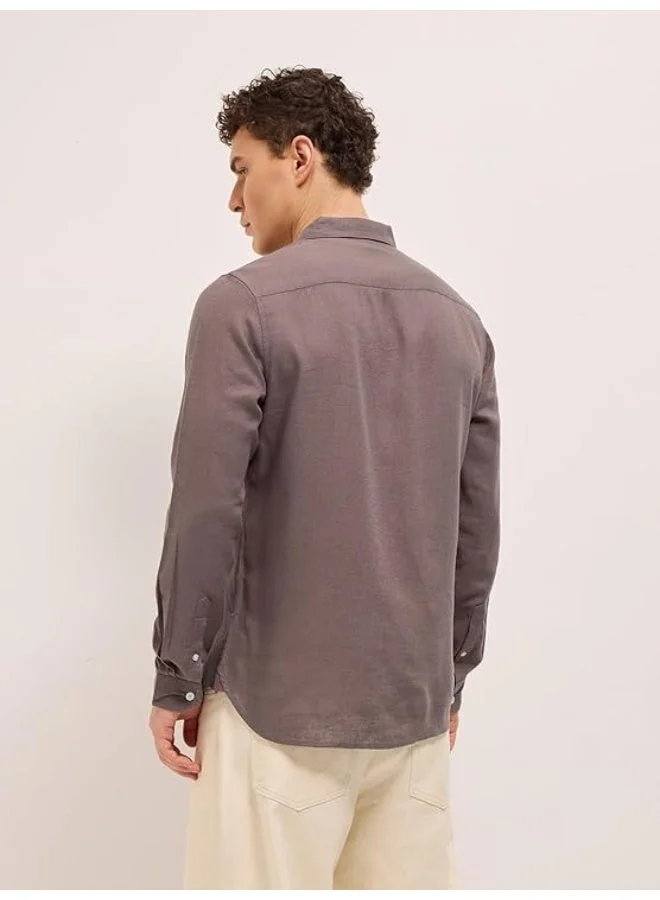 THE BEAR HOUSE  Men’s Long Sleeve Shirt – Classic, Comfortable and Stylish Essential for Work, Travel or Casual Outings for Men | Best Price UAE