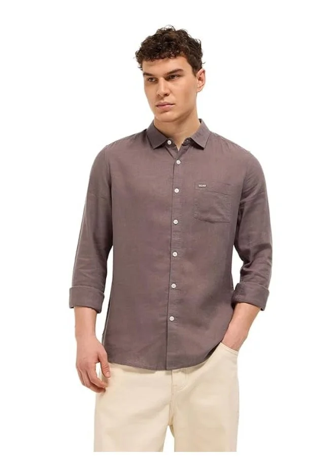 THE BEAR HOUSE  Men’s Long Sleeve Shirt – Classic, Comfortable and Stylish Essential for Work, Travel or Casual Outings for Men | Best Price UAE