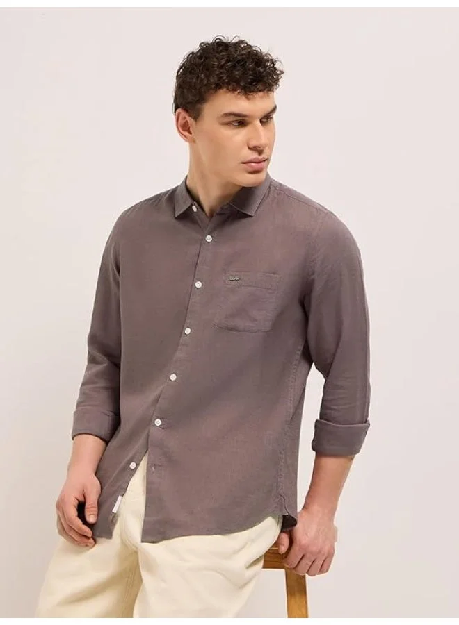 THE BEAR HOUSE  Men’s Long Sleeve Shirt – Classic, Comfortable and Stylish Essential for Work, Travel or Casual Outings for Men | Best Price UAE