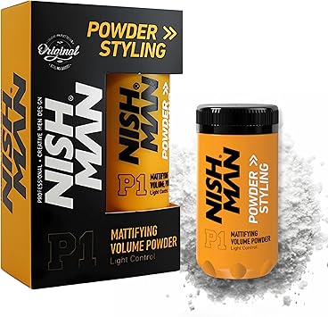 NISHMAN بودرة تصفيف الشعر NISHMAN P1 للتحكم في الحجم الخفيف 20 جرام - Image 1