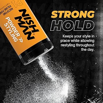 NISHMAN بودرة تصفيف الشعر NISHMAN P1 للتحكم في الحجم الخفيف 20 جرام - Image 3