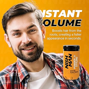 NISHMAN بودرة تصفيف الشعر NISHMAN P1 للتحكم في الحجم الخفيف 20 جرام - Image 5