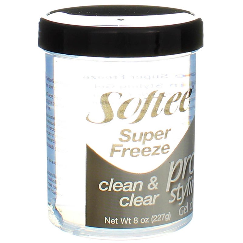 Softee Protein Super Freeze Hair Styling Gel, 8 Ounce - Image 2