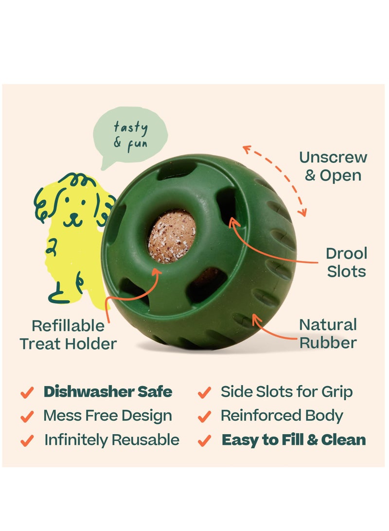 SOLARAE Fillable Dog Toy, Power Chewer Pupsicle, Dog Toy Durable Natural Rubber Fun to Chew, Large 25-75 lbs Long-Lasting Dog Toy to Keep Your Pup Distracted, Safe for Dogs, Easy to Clean, Fillable Dog Toys - Image 3