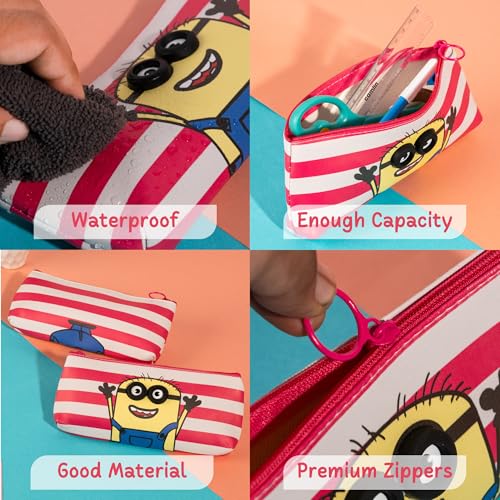 FINEMOE Set of 6 Party Return Gifts for Birthday - 3D Pencil Case & Pen Holder for Kids - Soft & Waterproof Pencil Pouch with Multiple Designs, Cute Stationary Bulk Return Gift for Girls & Boys 3-12 - Image 4