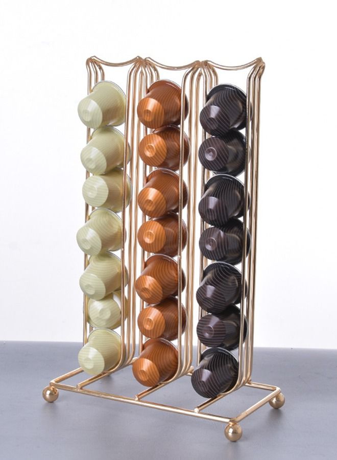 شيانغ يو حامل كبسولة القهوة ملحومة بالمعادن حجرة عرض - Image 4