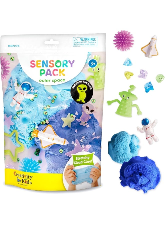 Creativity for Kids Sensory Pack: Outer Space - Toddler Activities and Space Toys, Gifts for Kids, Sensory Toys for Toddlers (Ages 3+) - Image 1