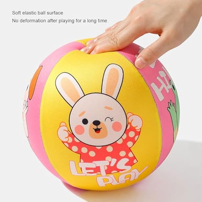 RIZGHWOY Kids Silent Ball for Motor Skills Development, Soft High Resilience Mute Ball for Children, Widely Applicable for Home and School - Image 2