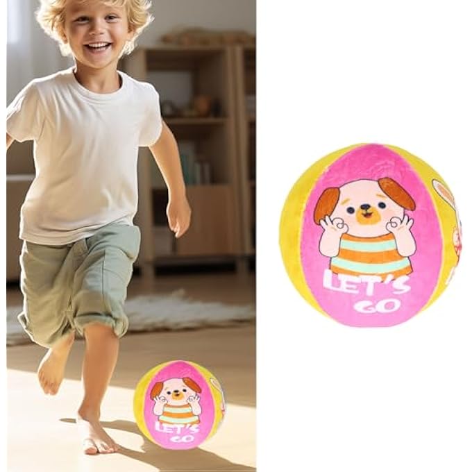 RIZGHWOY Kids Silent Ball for Motor Skills Development, Soft High Resilience Mute Ball for Children, Widely Applicable for Home and School - Image 5