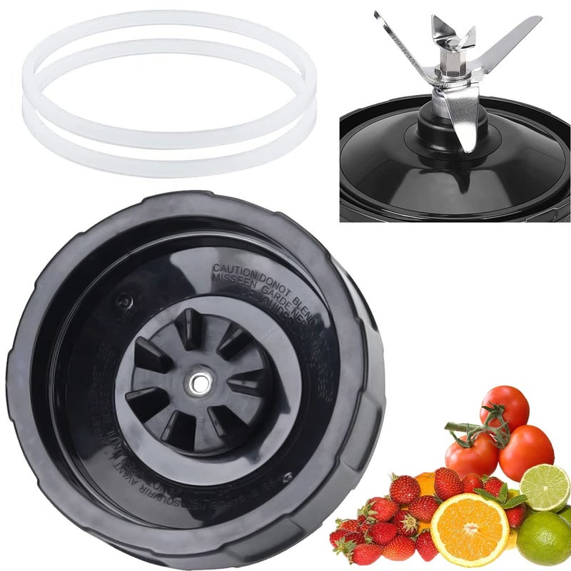 Upgrade  Replacement 7Fins Male Blender Blade Parts Compatible with Ninja Auto iQ Blender 4 Inch Male 7 Fins ONLY