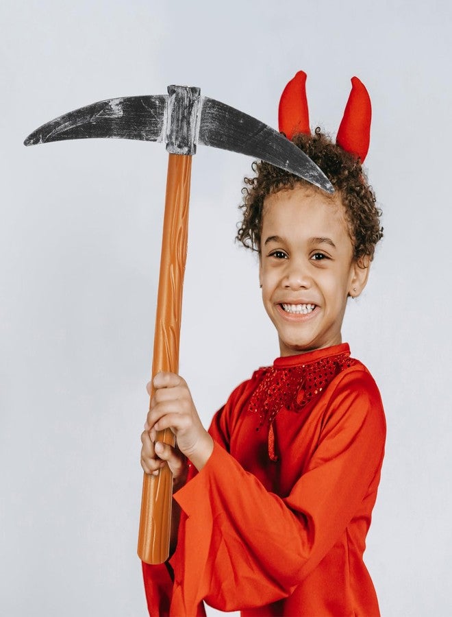 PRETYZOOM Fake Pickaxe Model, Simulation Foam Pickaxe for Stage Performance, Halloween Dwarf Costume Prop - Image 2