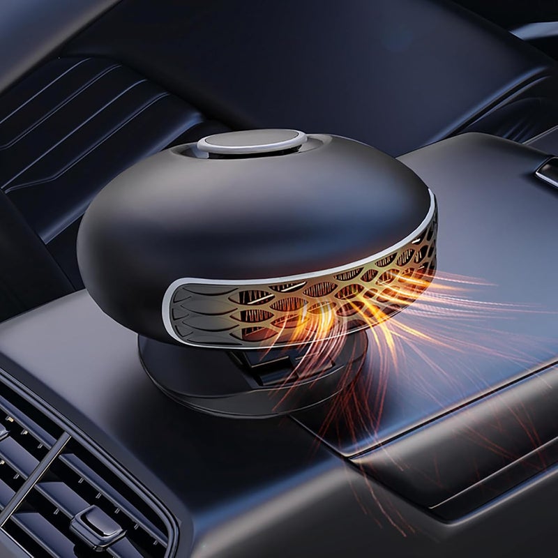 Car Heater for Suzuki Liana A6, 2-in-1 Heating & Cooling, 360° Rotatable Adjustable Base, Windshield Defroster & Defogger, Winter Car Heater,24V - Image 1