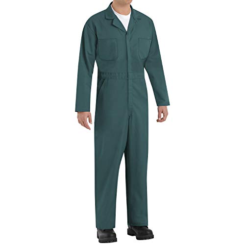 Red Kap Men's Twill Action Back Coverall, Spruce Green, 36 - Image 3