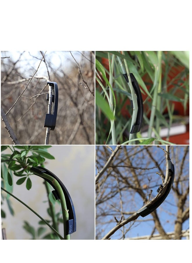 Generic 150 Pieces 90 Degree Plant Clips Branches Clips Control The Growth of Plants Branches Clamps for Low Stress Planting Clip  - Image 5