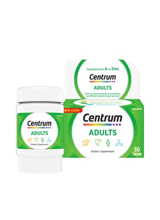 Centrum Adult Multivitamin, 30 Tablets