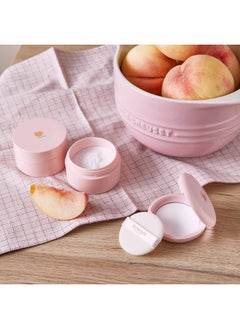 SKIN FOOD since 1957 Skinfood Peach Cotton Pore Blur Pact Sebum Control Pack With Silky Texture Long Lasting Makeup Fixing Pore Primer With Mineral Powder For Oily Skin Pore Quick Minimizer (4G)  - Image 4